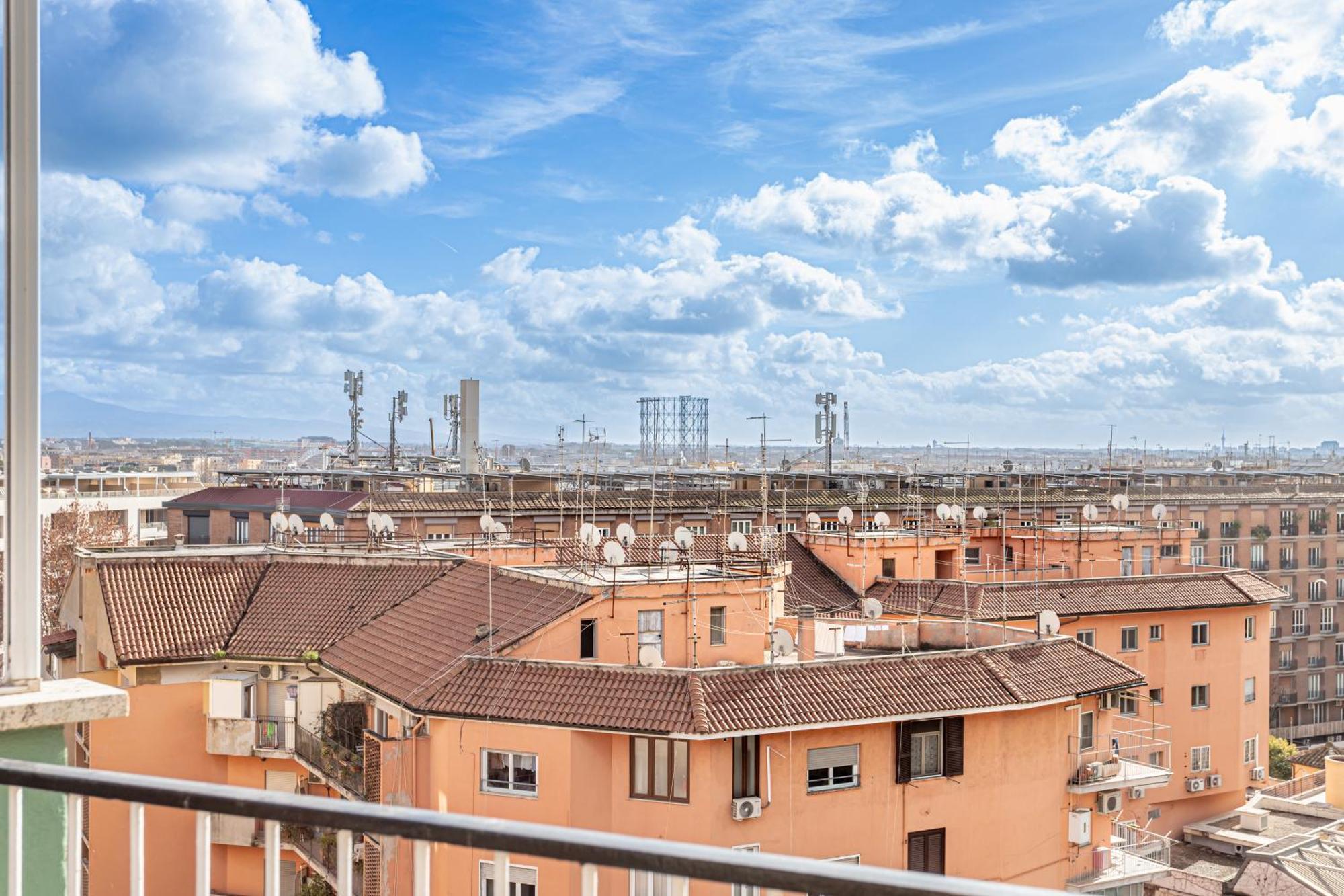 Viola Penthouse With Rome Panoramic View Apartment Luaran gambar