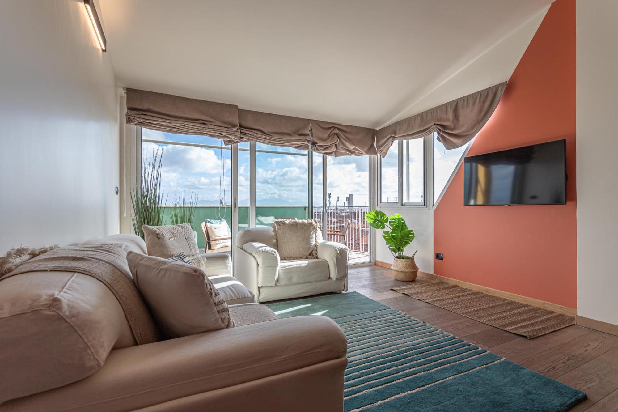 Viola Penthouse With Rome Panoramic View Apartment Luaran gambar